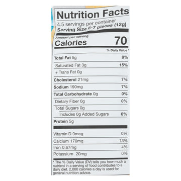 Moon Cheese Gouda Dehydrated Cheese Snack - Case Of 12 - 2 Oz - Maras Green