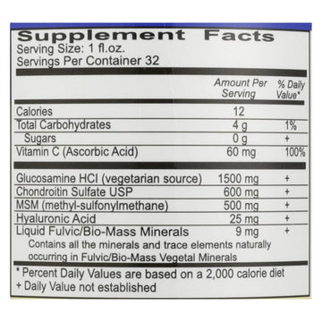 Vital Earth Minerals - Vital Joint Support - 1 Each - 32 Oz - Maras Green