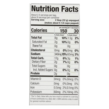 Skinnypop Popcorn - Popcorn Micro Butter 3pk - Case Of 12 - 3/2.8 Oz - Maras Green