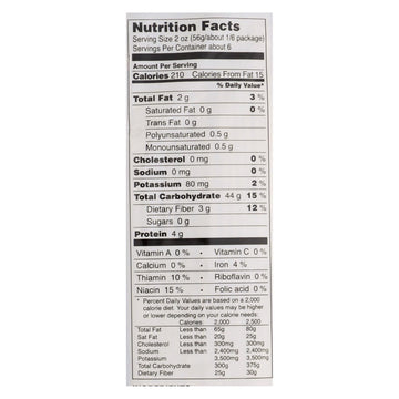 Tinkyada Organic Brown Rice Spaghetti - Case Of 12 - 12 Oz - Maras Green