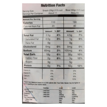 Kind Dark Chocolate Whole Grain Clusters - Case Of 6 - 11 Oz. - Maras Green