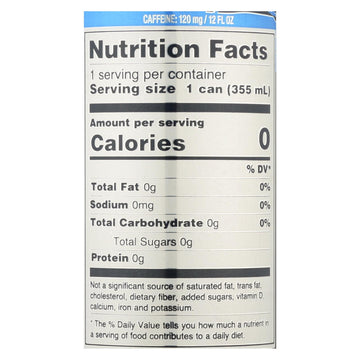 Zevia Zero Calorie Energy Drink - Cola - Case Of 12 - 12 Fl Oz - Maras Green