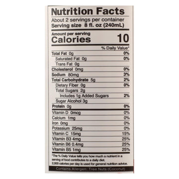 Roar Organic - Water Og2 Georgia Peach - Cs Of 12 - 18 Fz - Maras Green