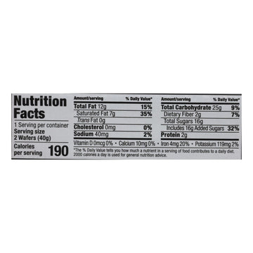 Little Secrets Crispy Wafer - Dark Chocolate With Sea Salt - Case Of 12 - 1.4 Oz. - Maras Green