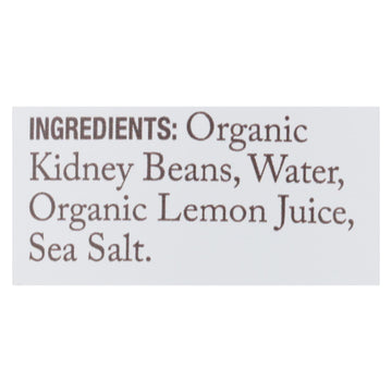 Jovial - Beans Organic Kidney - Case Of 6 - 13 Oz - Maras Green