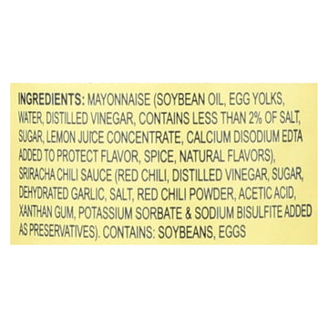 Lee Kum Kee Mayonnaise - Sriracha - Case Of 6 - 15 Fl Oz - Maras Green