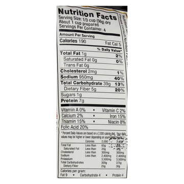 Vigo Black Bean And Rice - Case Of 12 - 8 Oz. - Maras Green