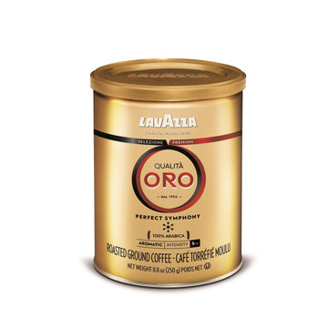 Lavazza Ground Coffee - Qualita Oro Canned - Case Of 12 - 8.8 Oz - Maras Green