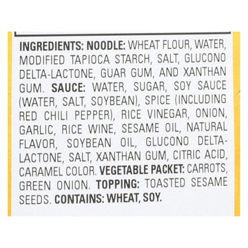 Simply Asia Sesame Teriyaki Noodle Bowl - Case Of 6 - 8.5 Oz. - Maras Green