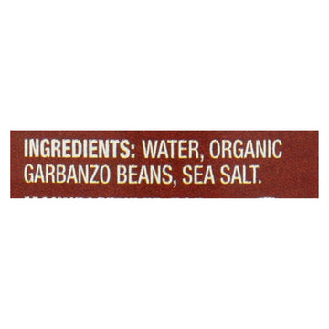 Westbrae Foods Organic Garbanzo Beans - Case Of 12 - 15 Oz. - Maras Green