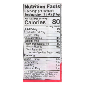 Element Organic Dipped Rice Cakes - Strawberry&