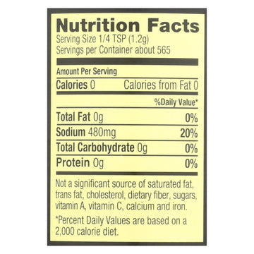 Alessi - Mediterranean Sea Salt - Coarse - Case Of 6 - 24 Oz. - Maras Green