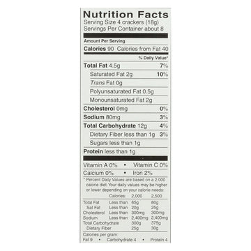 Breton/dare - Crackers - Original With Flax - Case Of 6 - 4.76 Oz. - Maras Green