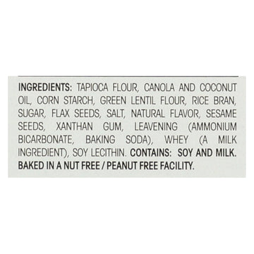 Breton/dare - Crackers - Original With Flax - Case Of 6 - 4.76 Oz. - Maras Green