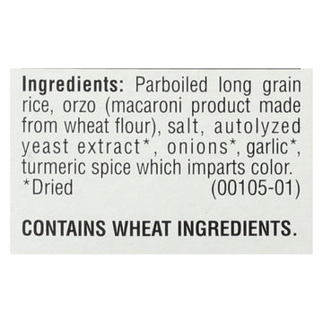 Near East - Rice Pilaf Mix Original - Case Of 12 - 6.09 Oz - Maras Green