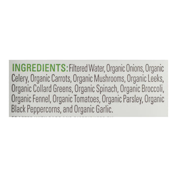 Bonafide Provisions - Broth Vegetable No Salt - Case Of 6 - 32 Oz - Maras Green
