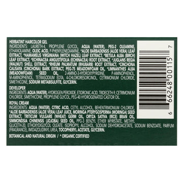 Herbatint Permanent Herbal Haircolour Gel 4m Mahogany Chestnut - 135 Ml - Maras Green