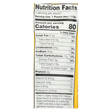 Peter Rabbit Organics Fruit Snacks - Mango Banana And Orange - Case Of 10 - 4 Oz. - Maras Green