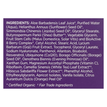 Andalou Naturals Super Goji Peptide Perfecting Cream - 1.7 Fl Oz - Maras Green