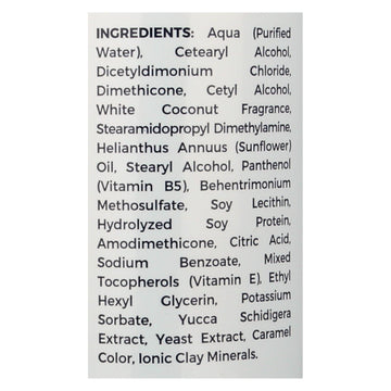 Zion Health Adama Minerals Anti Frizz Conditioner - White Coconut - 16 Fl Oz - Maras Green