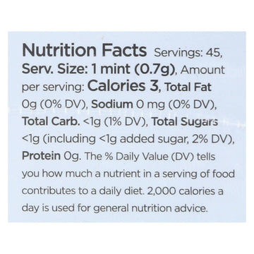 Simply Gum - Mints - Peppermint - Case Of 6 - 30 Count - Maras Green