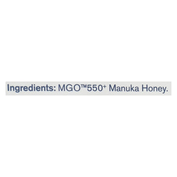 Manuka Health - Honey Manuka.mgo 550+ - 8.8 Oz - Maras Green
