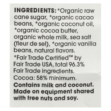 Alter Eco Americas Truffles - Sea Salt - Case Of 8 - 4.2 Oz. - Maras Green