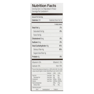 Ancient Harvest Organic Gluten Free Quinoa Supergrain Pasta - Shells - Case Of 12 - 8 Oz - Maras Green