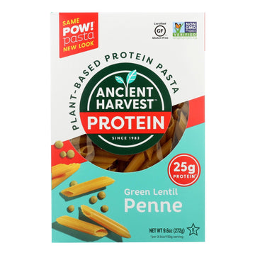 Ancient Harvest Pasta - Penne - Case Of 6 - 9.6 Oz. - Maras Green