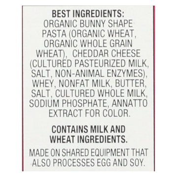 Annies Homegrown Macaroni And Cheese - Organic - Bunny Pasta With Yummy Cheese - 6 Oz - Case Of 12 - Maras Green