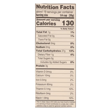 Arrowhead Mills - Organic Brown Rice Flour - Gluten Free - Case Of 6 - 24 Oz. - Maras Green