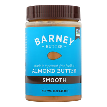 Barney Butter - Almond Butter - Smooth - Case Of 6 - 16 Oz. - Maras Green