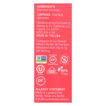 Barney Butter Powdered Almond Butter - Case Of 6 - 8 Oz - Maras Green