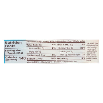 Biena Chickpea Snacks - Sea Salt - Case Of 10 - 1.2 Oz. - Maras Green