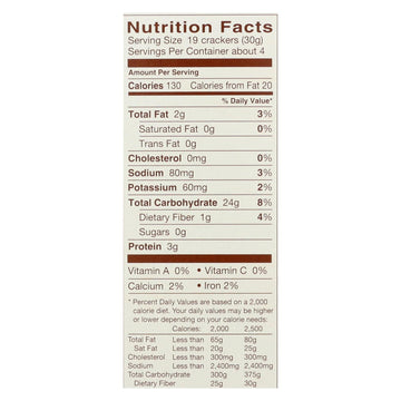 Blue Diamond - Nut Thins - Sea Salt - Case Of 12 - 4.25 Oz. - Maras Green