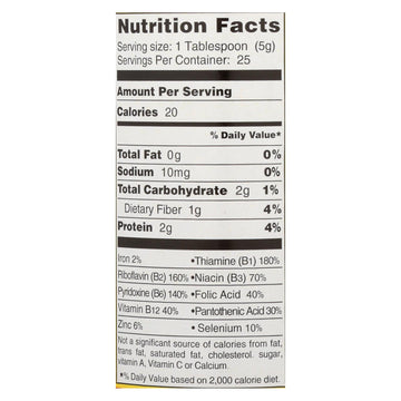Bragg - Seasoning - Nutritional Yeast - Premium - 4.5 Oz - Case Of 12 - Maras Green