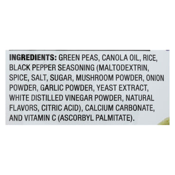 Calbee Snapea Crisp - Snapea Crisps - Black Pepper - Case Of 12 - 3.3 Oz - Maras Green