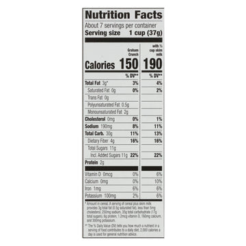 Cascadian Farm Organic Cereal - Graham Crunch - Case Of 10 - 9.6 Oz - Maras Green