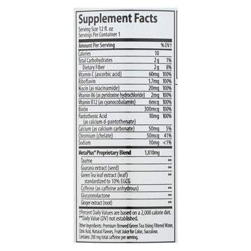 Celcius Live Fit Peach Mango Non - carbonated Green Tea - Case Of 12 - 12 Fz - Maras Green