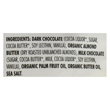 Chocolove Xoxox - Bites - Dark Chocolate Almonds And Sea Salt - Case Of 8 - 3.5 Oz. - Maras Green