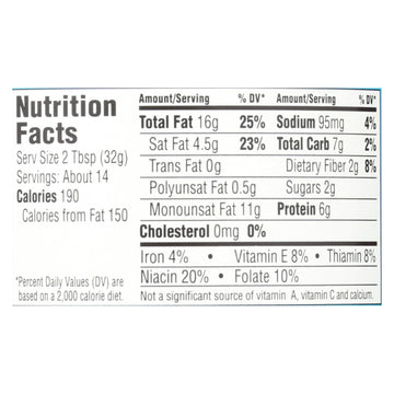 Earth Balance Creamy Coconut And Peanut Spread - Case Of 12 - 16 Oz. - Maras Green