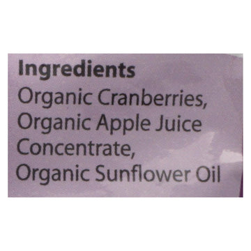 Eden Foods Eden Organic Dried Cranberries Apple Sweetened - Case Of 15 - 4 Oz - Maras Green