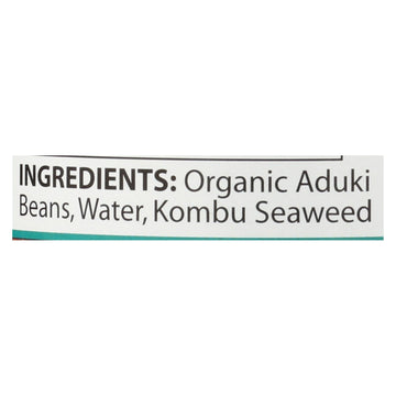 Eden Foods Organic Aduki Beans - Case Of 12 - 15 Oz. - Maras Green