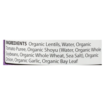 Eden Foods Organic Lentils With Onion And Bay Leaf - Case Of 12 - 15 Oz. - Maras Green