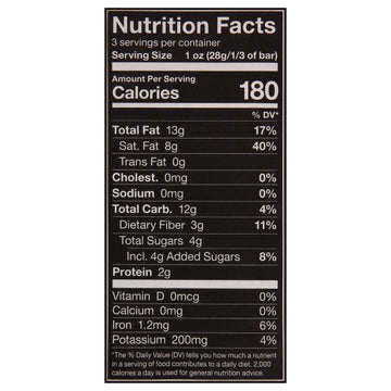 Endangered Species Chocolate - Dark Chocolate Coconut Almond Oat Milk - Case Of 12 - 3 Oz - Maras Green