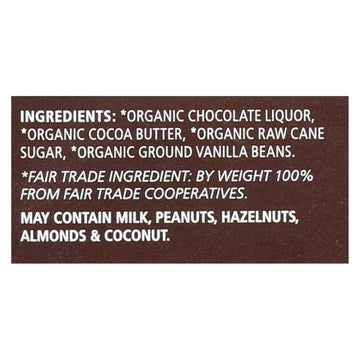 Equal Exchange Organic Chocolate Bar - Extreme Dark - Case Of 12 - 2.8 Oz. - Maras Green
