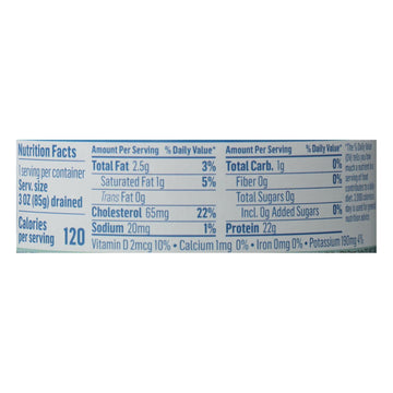 Fish Tales - Tuna Albacore In Water - Case Of 12 - 5 Oz - Maras Green