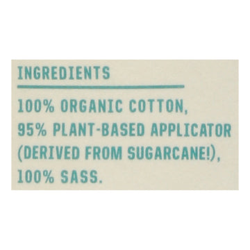 Flo - Tampon Organic Eco - applicator - Case Of 12 - 14 Ct - Maras Green