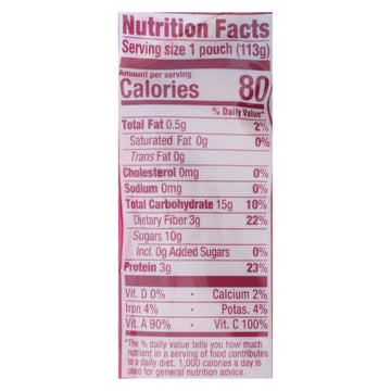 Happy Tot Toddler Food - Organic - Fiber And Protein - Stage 4 - Pear Raspberry Butternut Squash And Carrot - 4 Oz - Case Of 16 - Maras Green