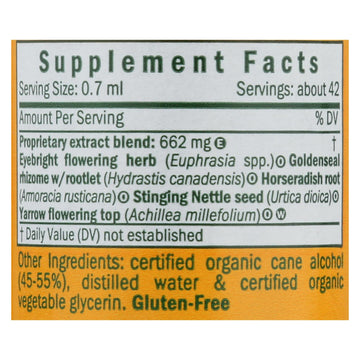 Herb Pharm - Pollen Defense Compound - 1 Each - 1 Fz - Maras Green